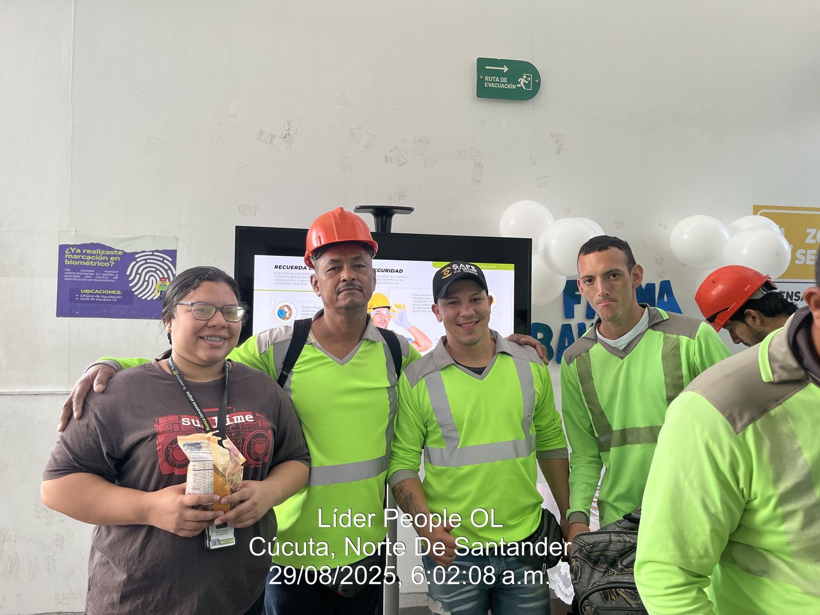 Evidencia de capacitación